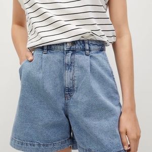 Mango Slouchy Mom Shorts